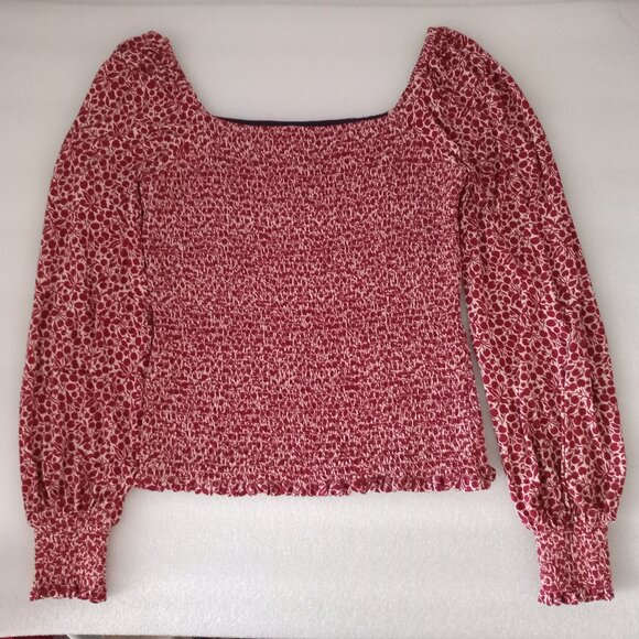 Boden Tops - Boden Smocked Top Fruit Print Cottagecore Peasant Garden Girl Milkmaid Size 6